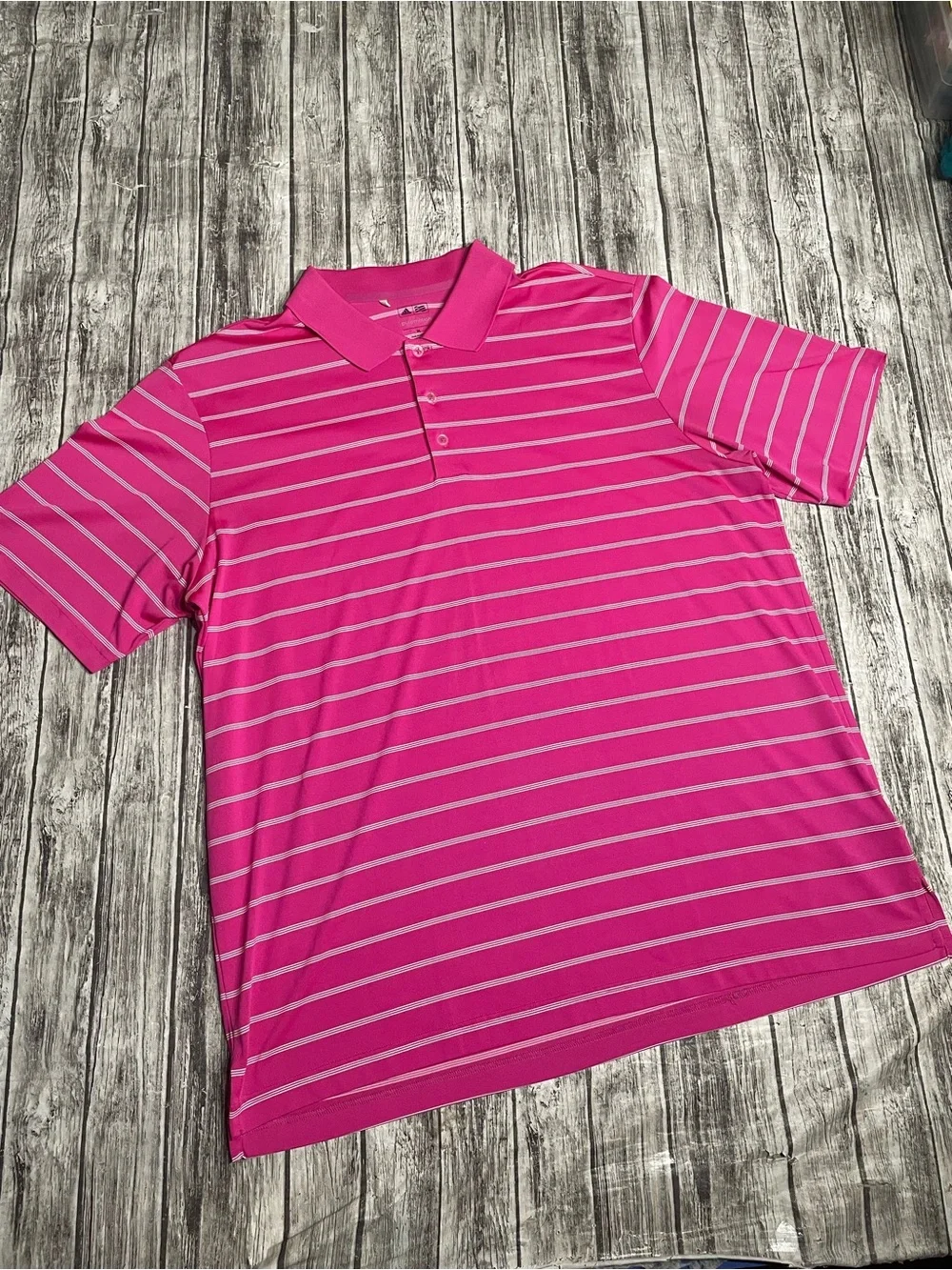 Men’s Adidas Golf XL Puremotion polo shirt vibrant pink color LIKE NEW!